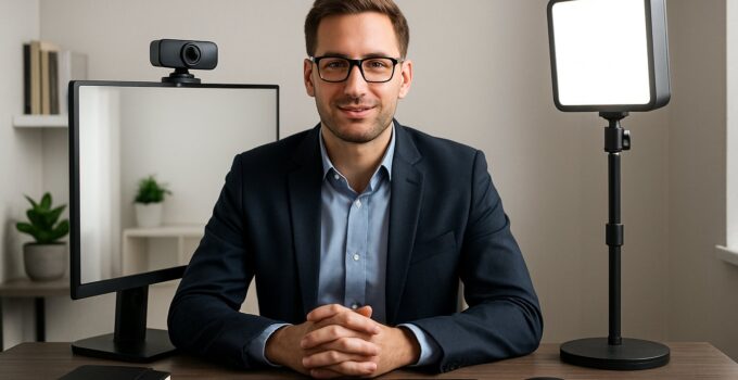 Enhance Your Video Conferencing Presence: Professional Webcam & Lighting Upgrades